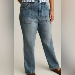 Torrid Relaxed Fit Dark Blue Jeans